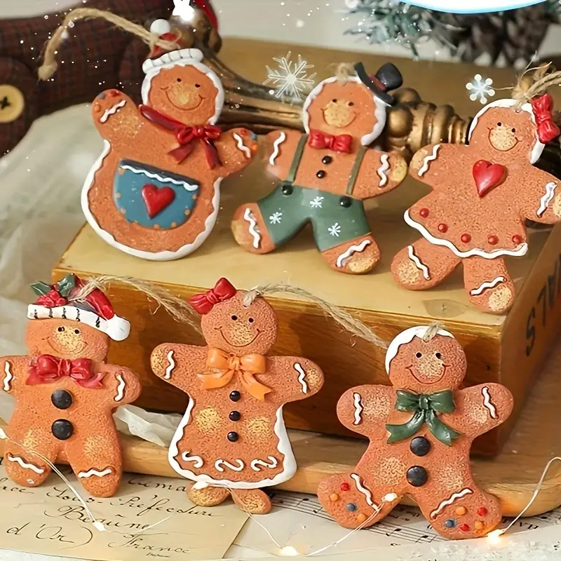Christmas Tree Peerless Decorations Gingerbread Man / Kit Christmas,  Stunning Tree, Kit, Peppermint Candy Decor