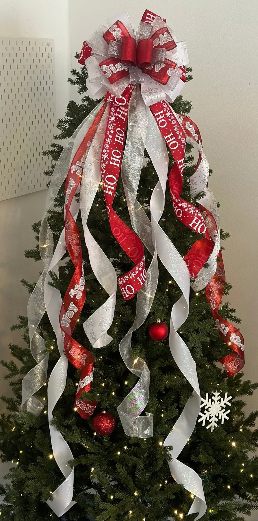 Christmas Tree Topper Bows – Emerald's Avenue