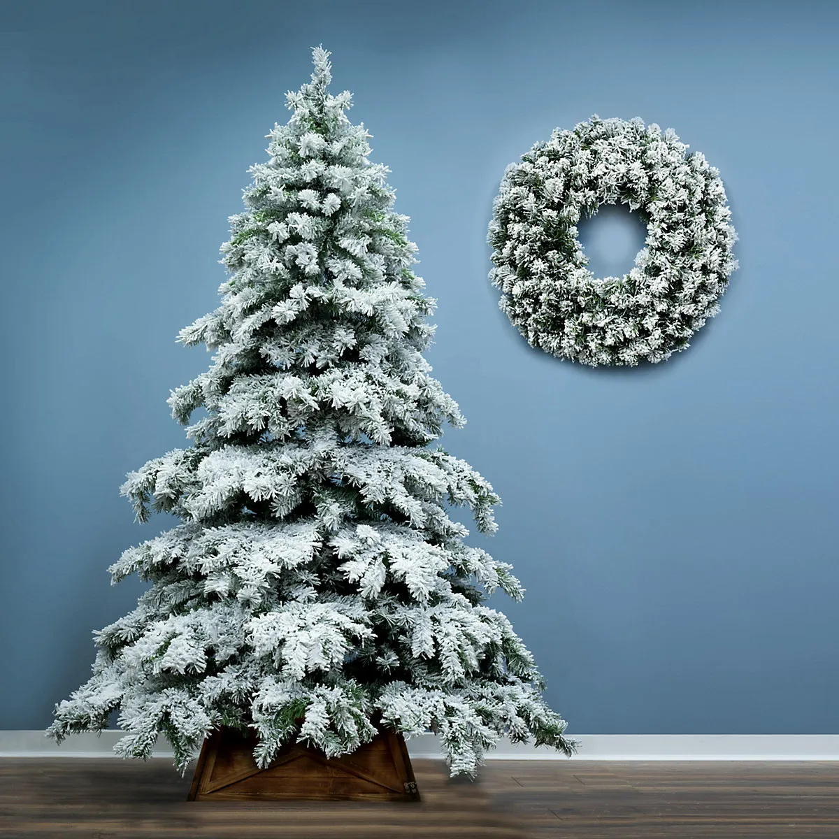 Christmas Tree World The 5ft/150cm Snow White Fir Christmas Tree