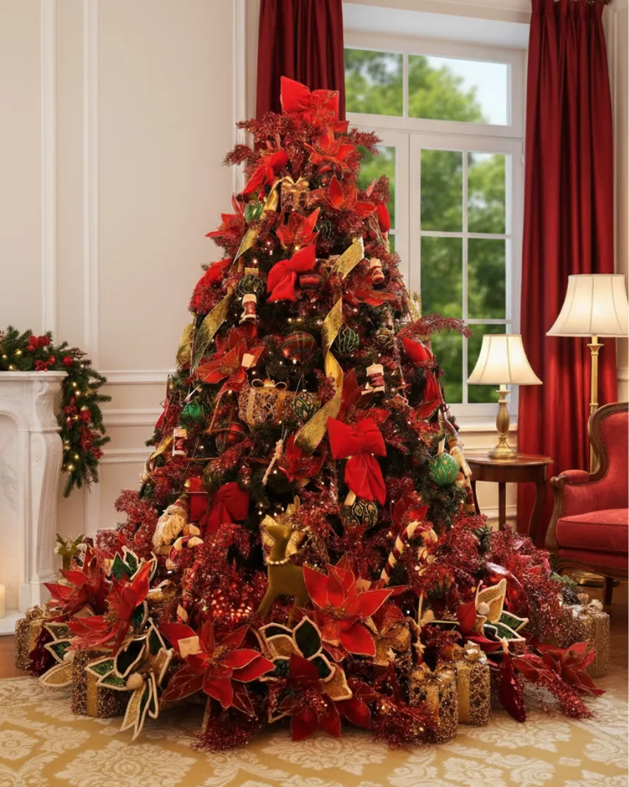 Christmas Trees Dubai | Decorated & Installed | Evlai Flowers