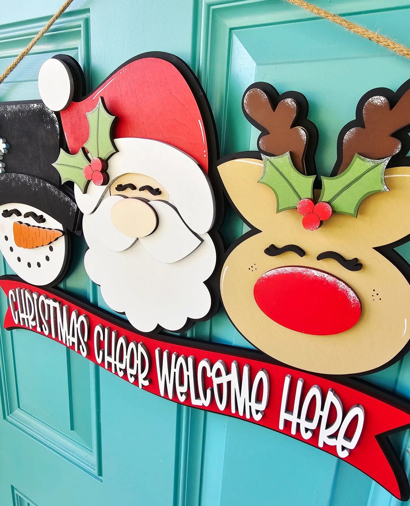 Christmas Trio Door Hanger st pattys day How adorable is this Valentine's It does come ready