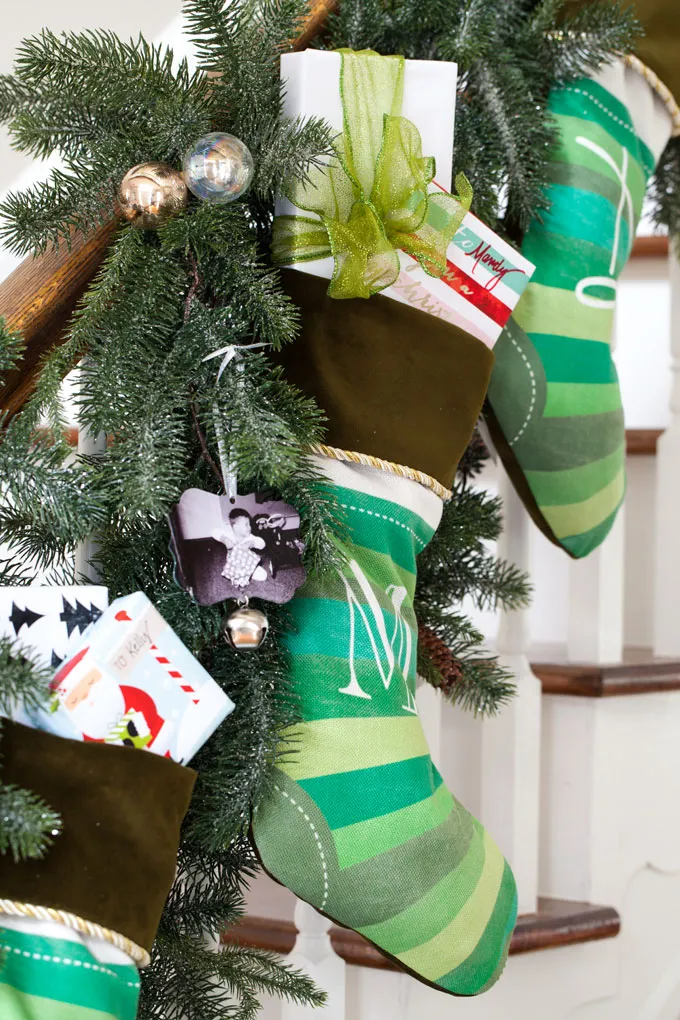 Christmas Wreath & Stockings - In My Own Style