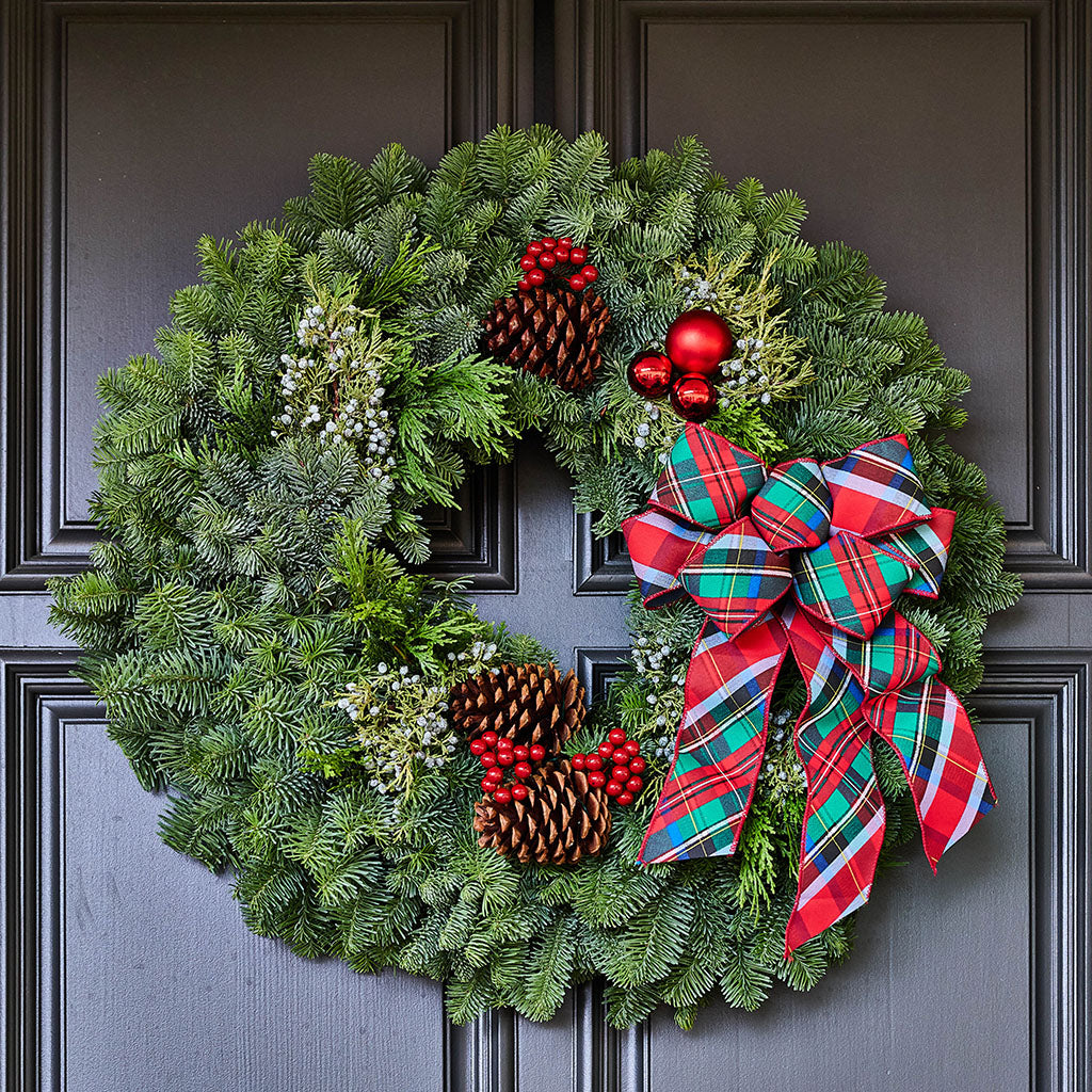 Christmas Wreaths for the Holidays - Xmas Wreaths for Front Door – Lynch  Creek Farm