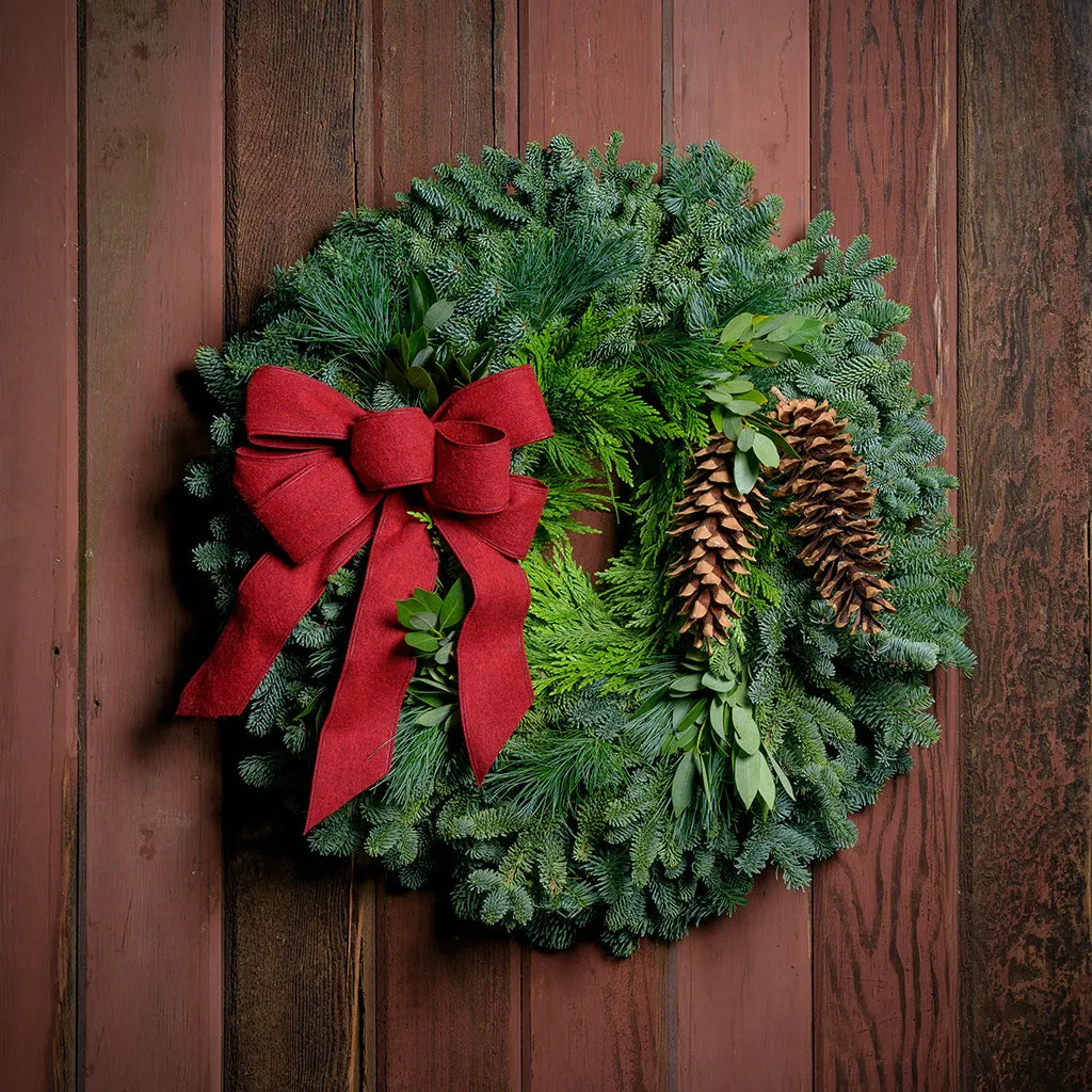 Christmas Wreaths for the Quintessential Christmas House – Lynch Creek Farm