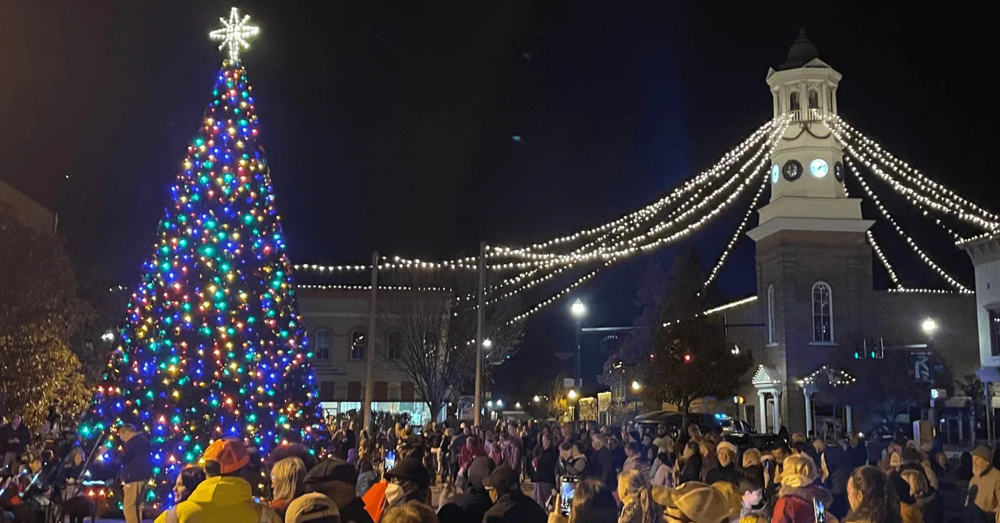 City of Camden Annual Tree Lighting - Experience Camden, South Carolina