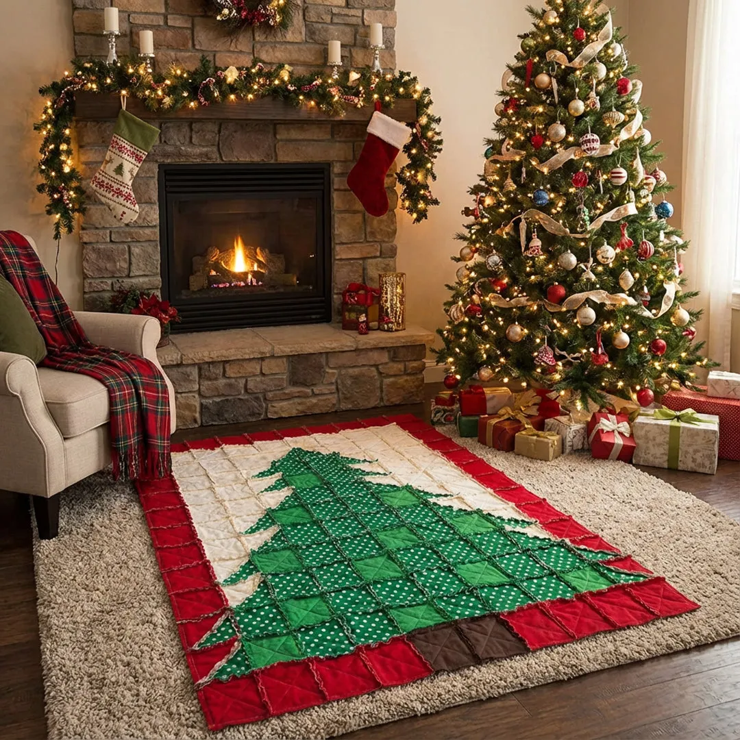 Classic Christmas Tree Quilt Pattern