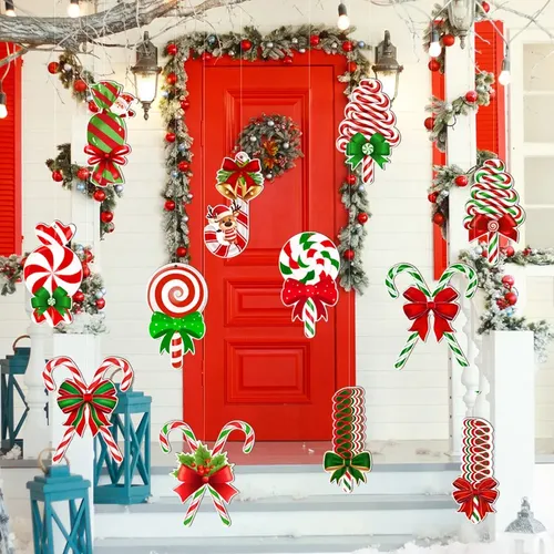 Colorful Candy Canes Cheerful Ambiance | MercadoLibre