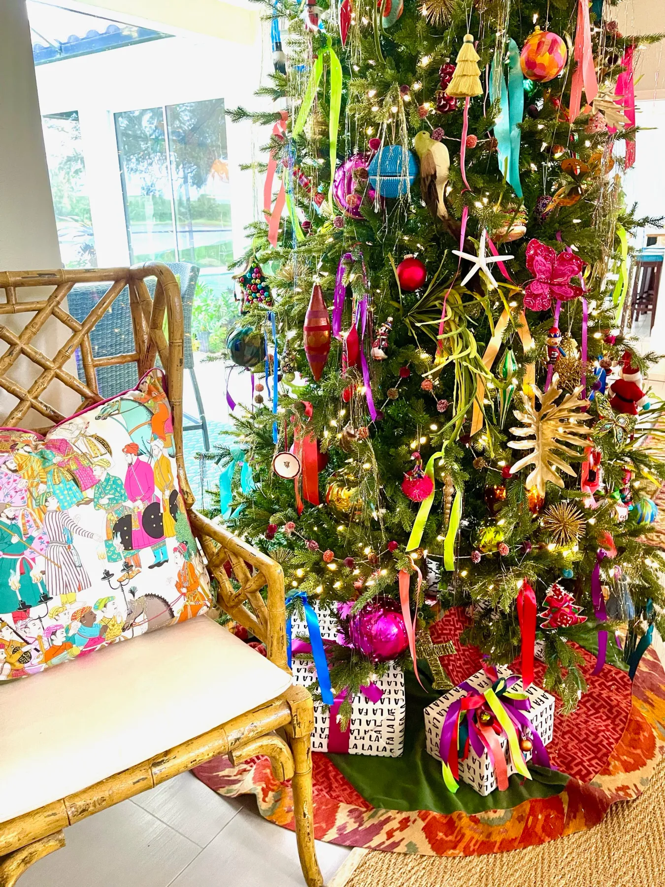 Colorful, Christmas Home Tour — Tippy Taylor