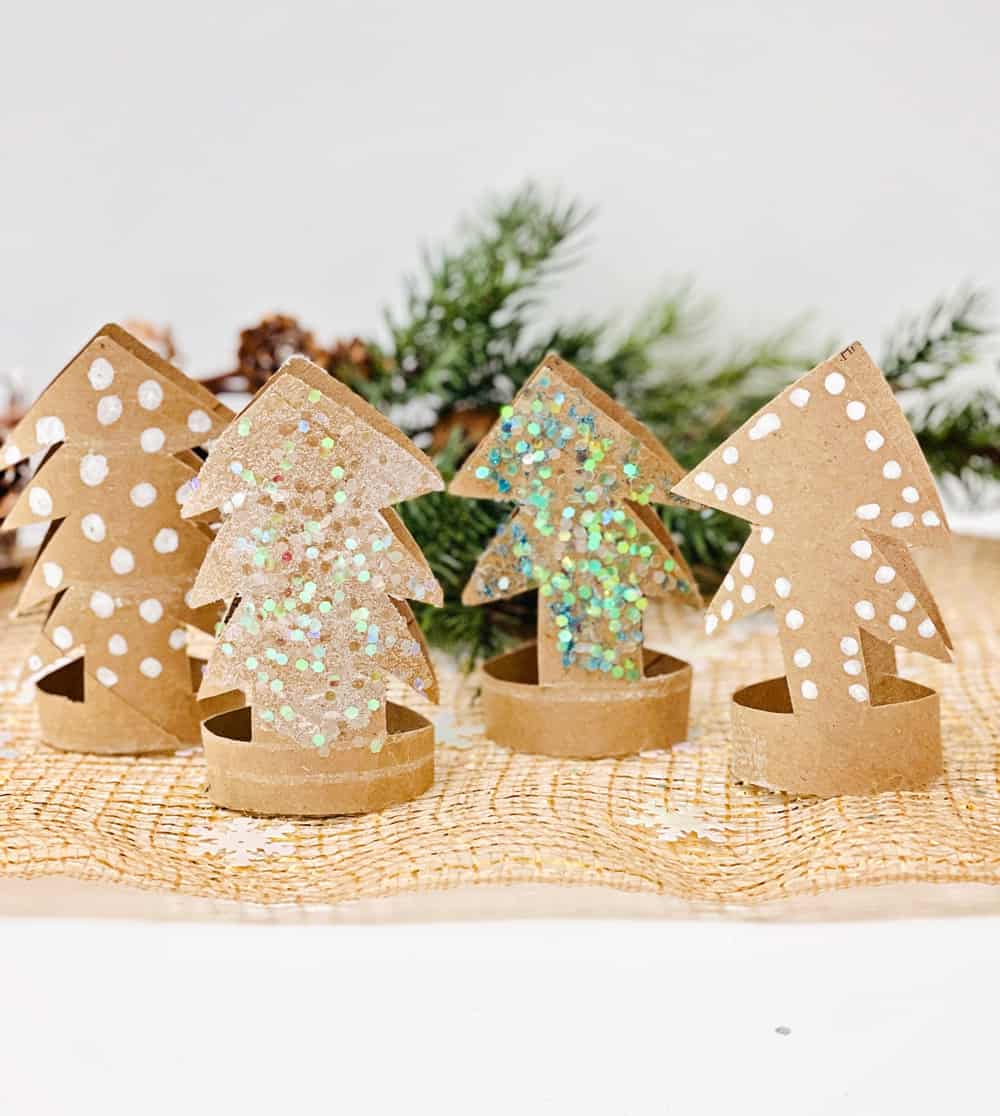 Creative Kids Christmas Tree Ideas Toilet Paper Roll Christmas Tree  StyleMag Style Degree