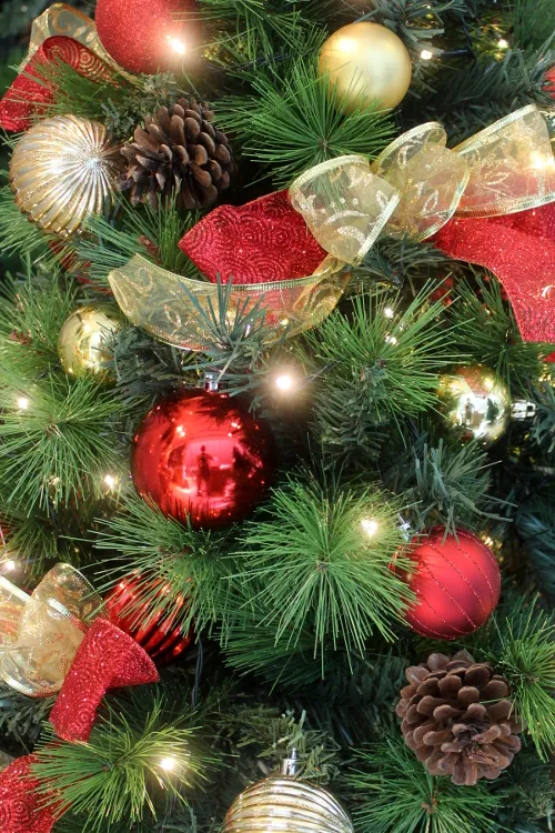Decorated Trees – Traditional – Vanda Win Artificial Flowers & Plants