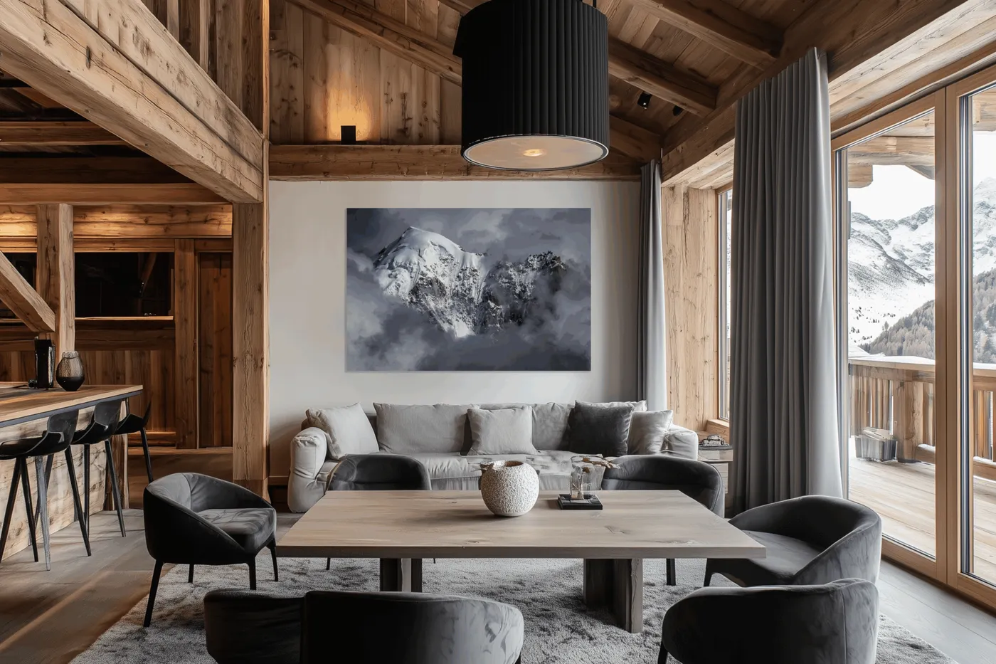 Decorating your mountain chalet in 2026 | Alpine art and trends