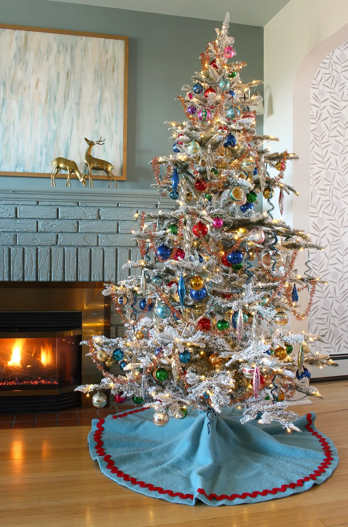 Decoration Christmas Tree Vintage Vintage, Antique Old Fashioned Christmas Decor