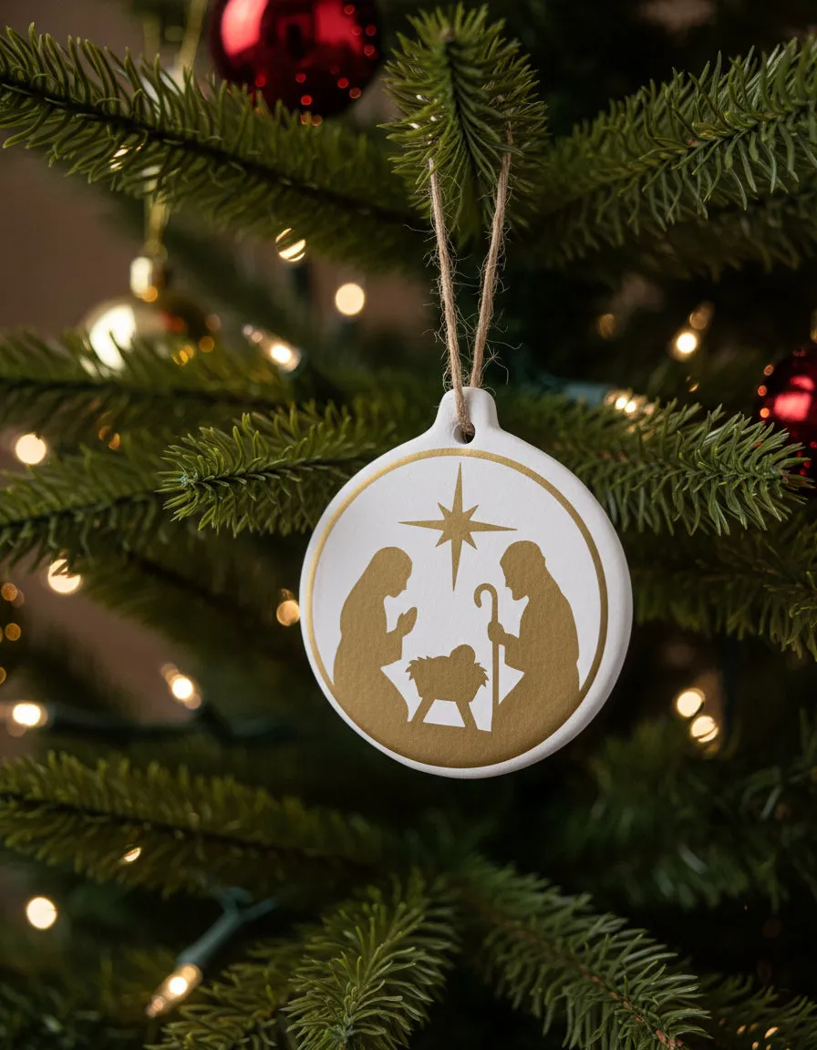 Decorative Ceramic Christmas Hanging Ornament – So'Clem