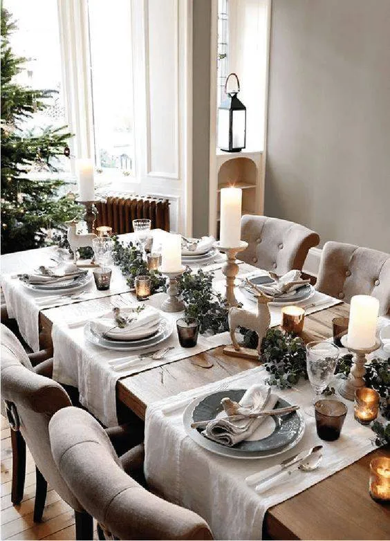 Dinner Party Winter Dining Room Table Decor How To Set A Table For A Cozy  Winter