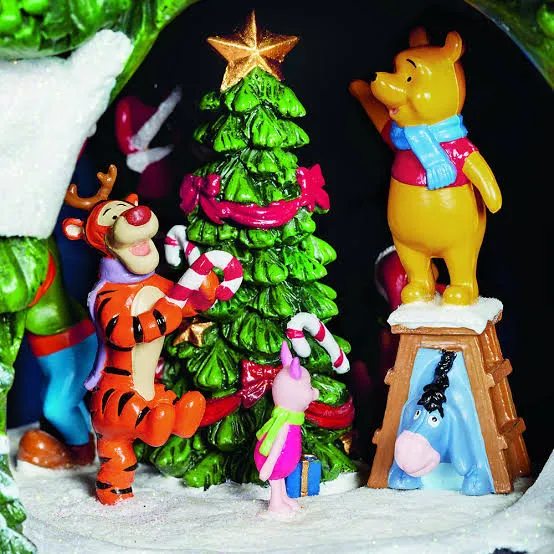 Disney Holiday Decorations - Animated Disney Holiday Tree with Music