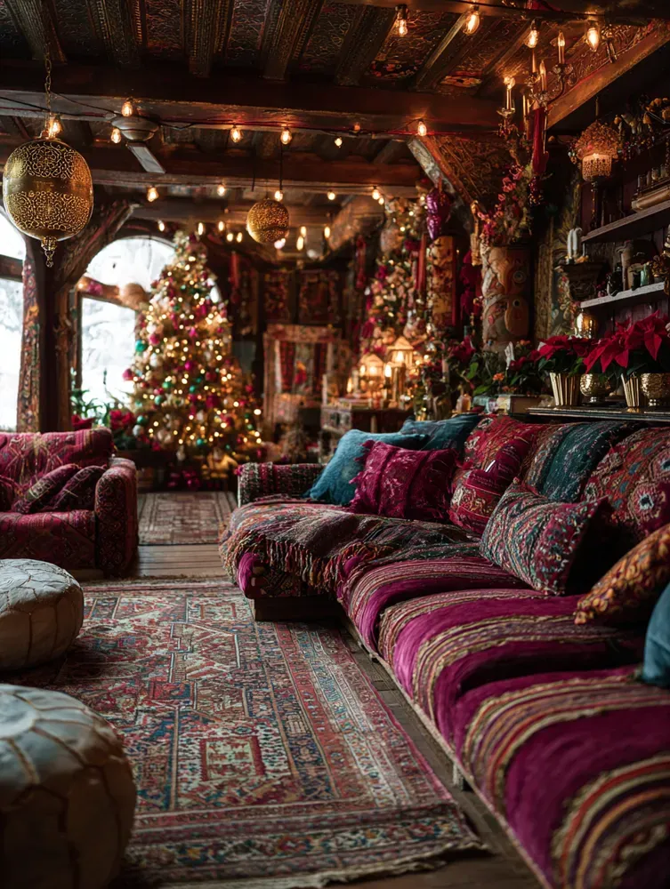 ✨ Dive into Delight! Unexpected Textures for a Glam Maximalist Christmas! 🌟