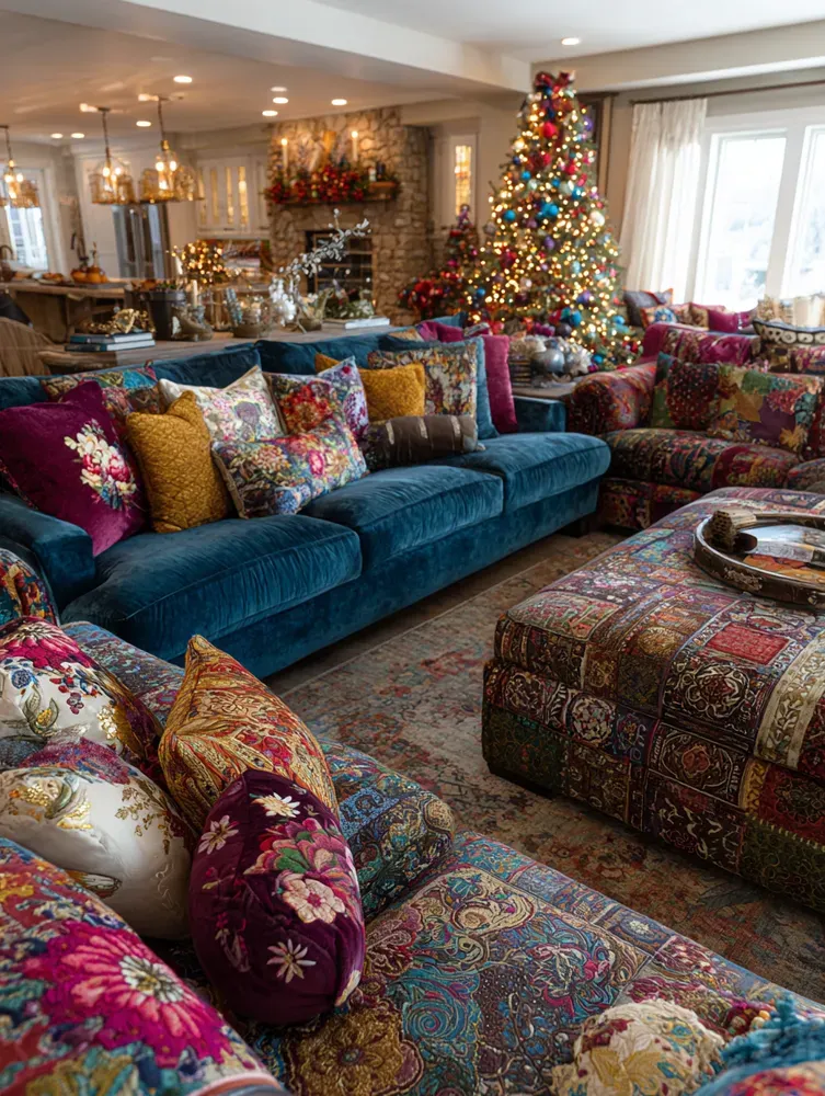 ✨ Dive into Delight! Unexpected Textures for a Glam Maximalist Christmas! 🌟