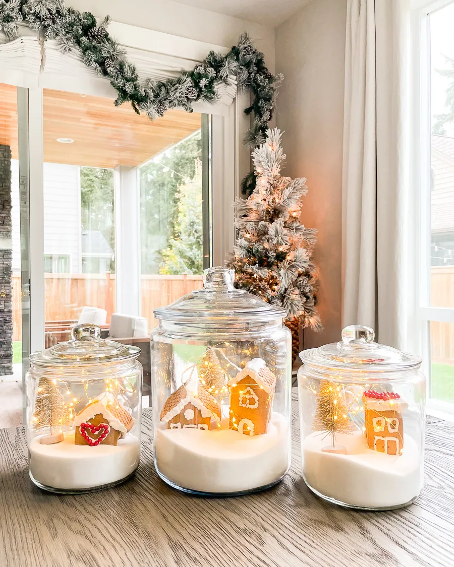 diy-christmas-glass-jars-gingerbread-houses-4 | Just A Tina Bit