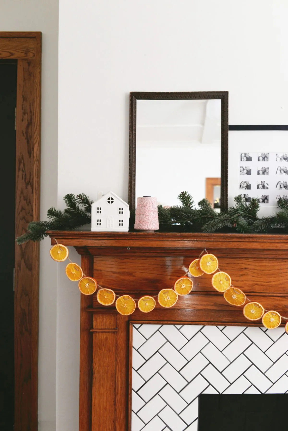 DIY Dried Orange Garland - Step by Step Crafting Process