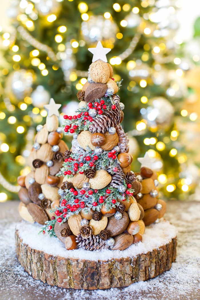 DIY Rustic Christmas Trees - A Pumpkin And A Princess