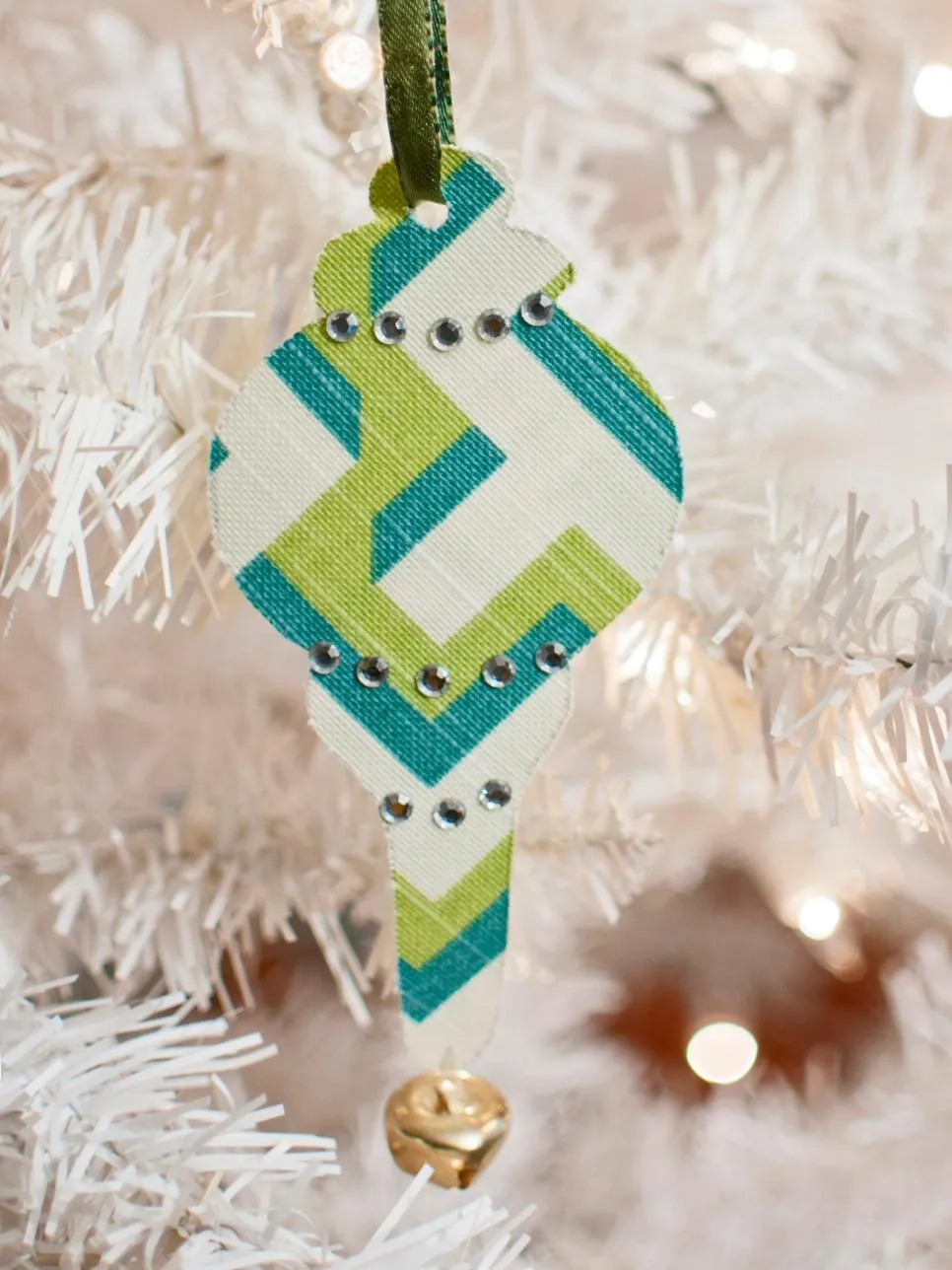 DIY Upcycled Fabric Christmas Ornament - Arcadian Artists Trail