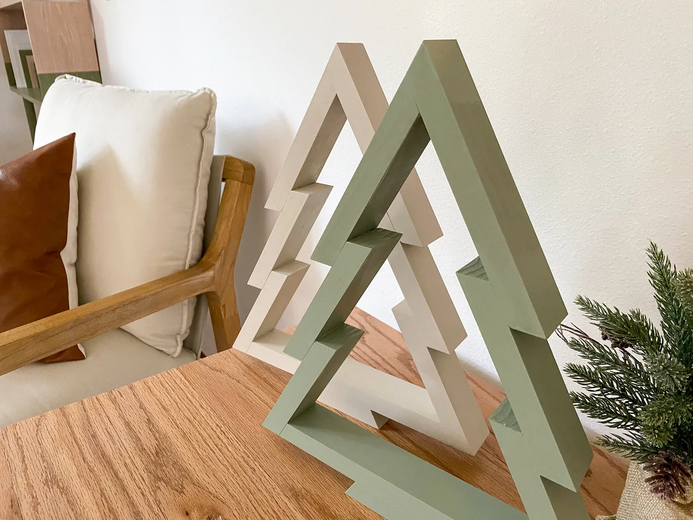 Diy Wooden Christmas Tree Ornaments 13 Christmas Tree Alternatives With A  Creative Twist