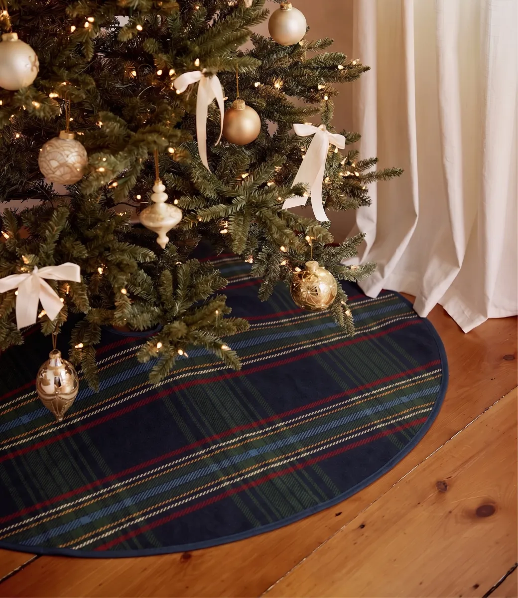 Douglas Tartan Christmas Tree Skirt | ChappyWrap
