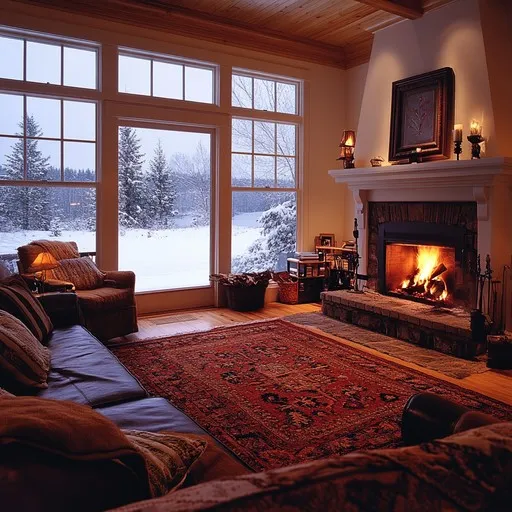 Download Cozy winter interior Image - Cozy, Winter, Interior | StockCake