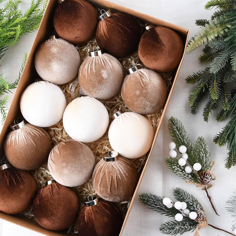 Earth Tones Christmas Decor