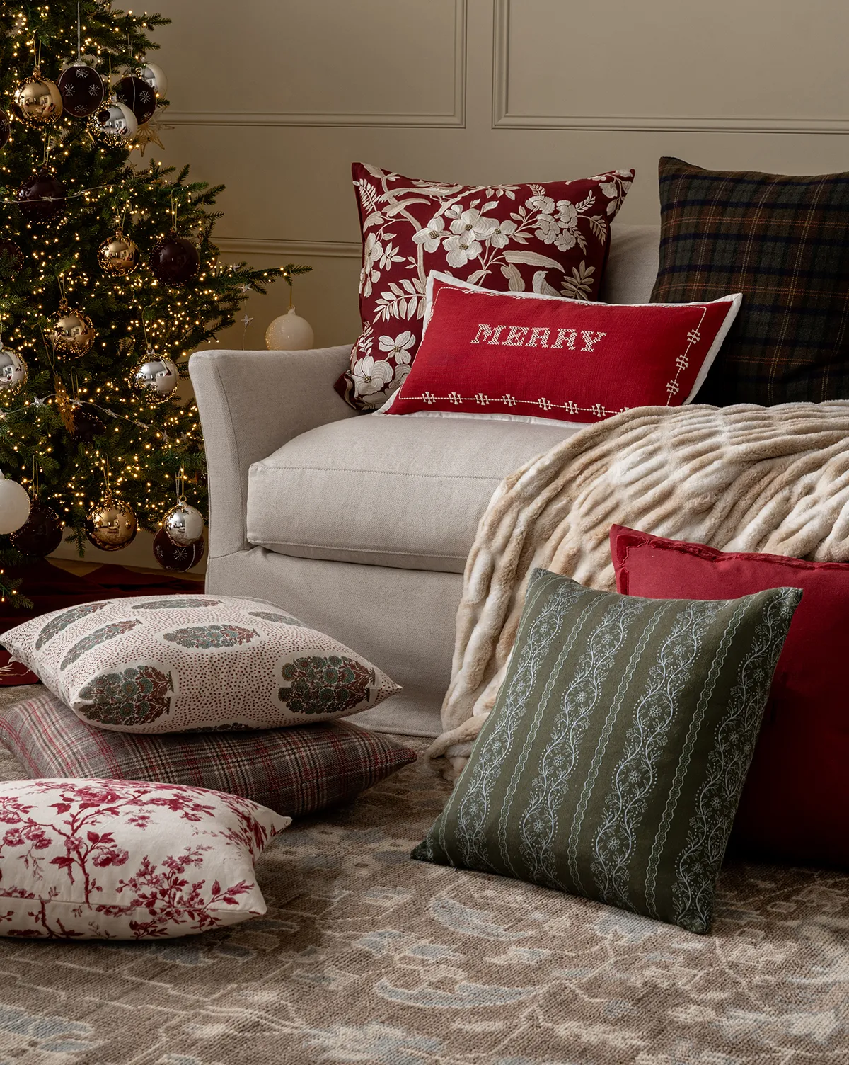 Edmund Plaid Pillow Cover