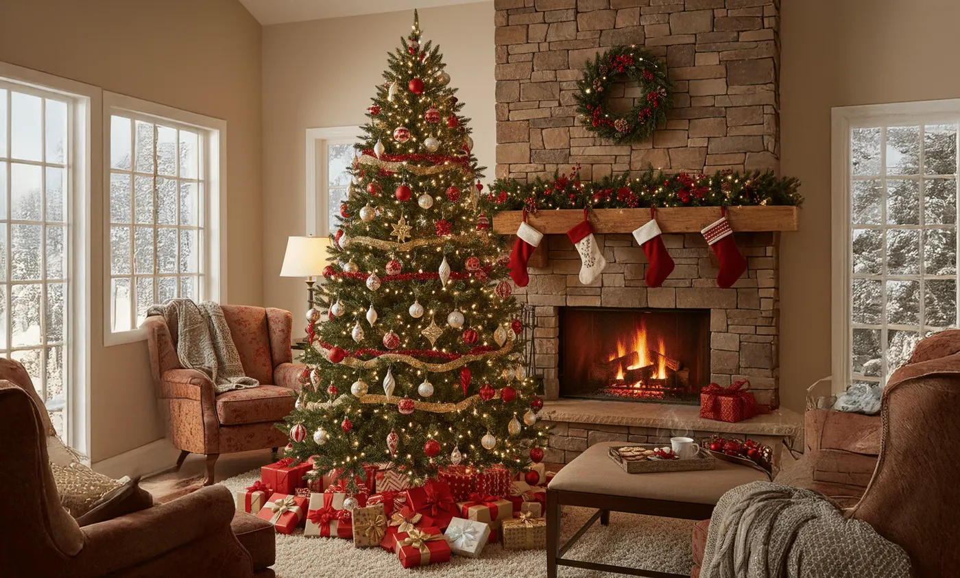 Embracing Traditional Christmas Tree Colors: A Guide to Festive Palette Choices - PA Christmas Lights Installers