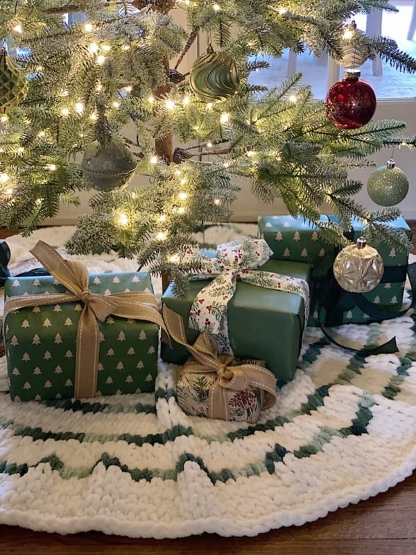 Extra Large Christmas Tree Skirts & Collars - Designer Picks | Foter
