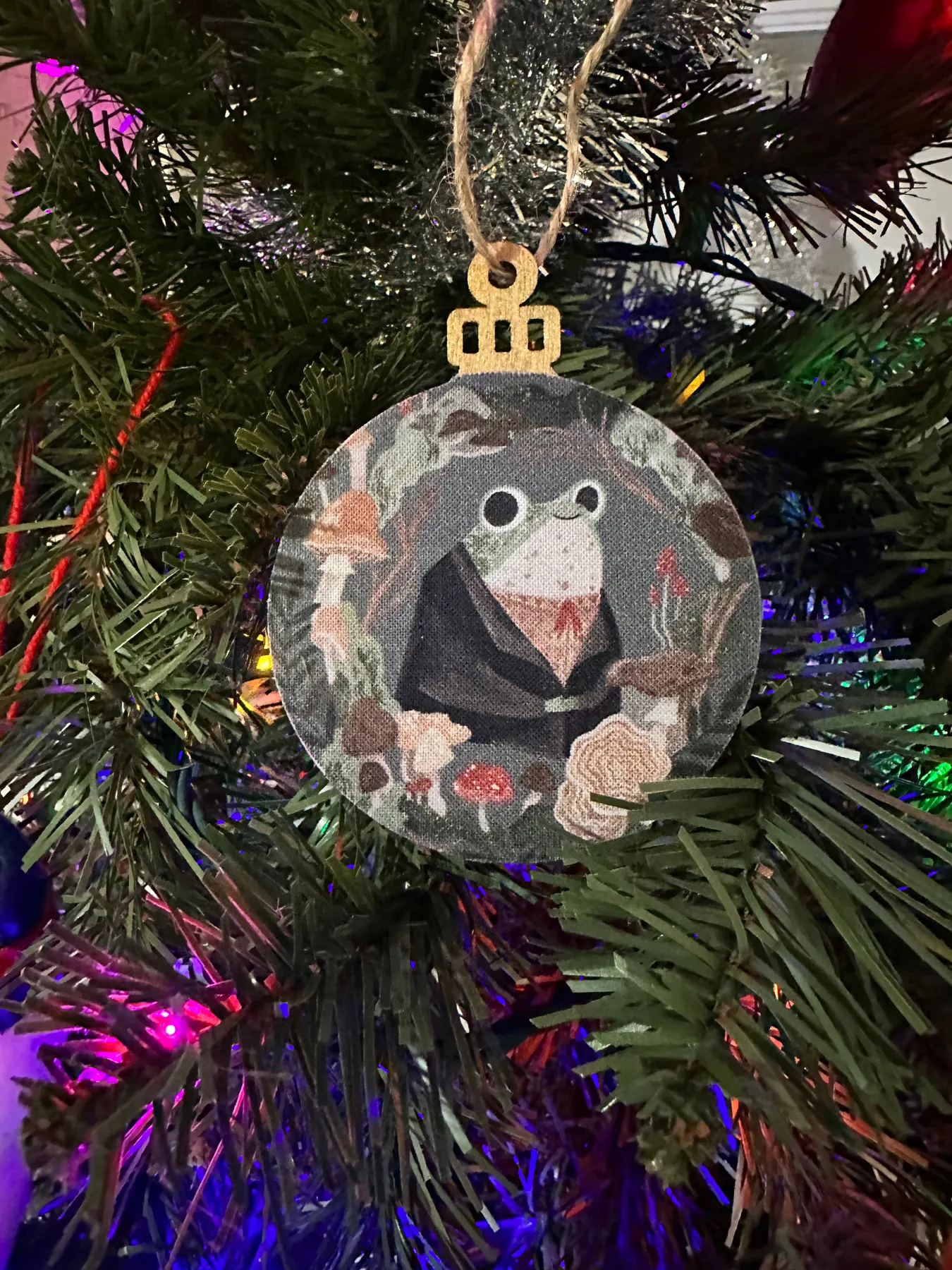 fabric ornaments – Thready Handmade
