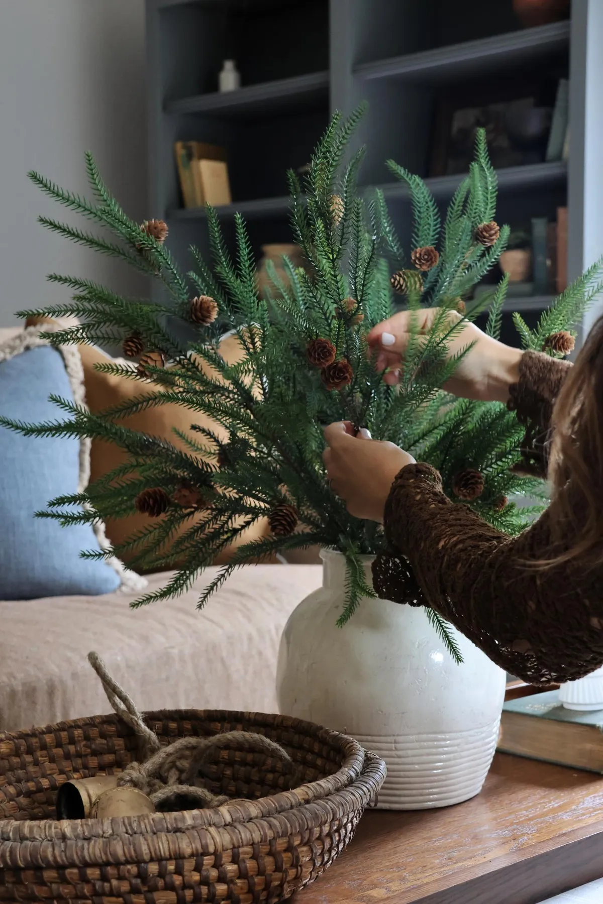 Faux Fir Branch – The Suffolk Nest