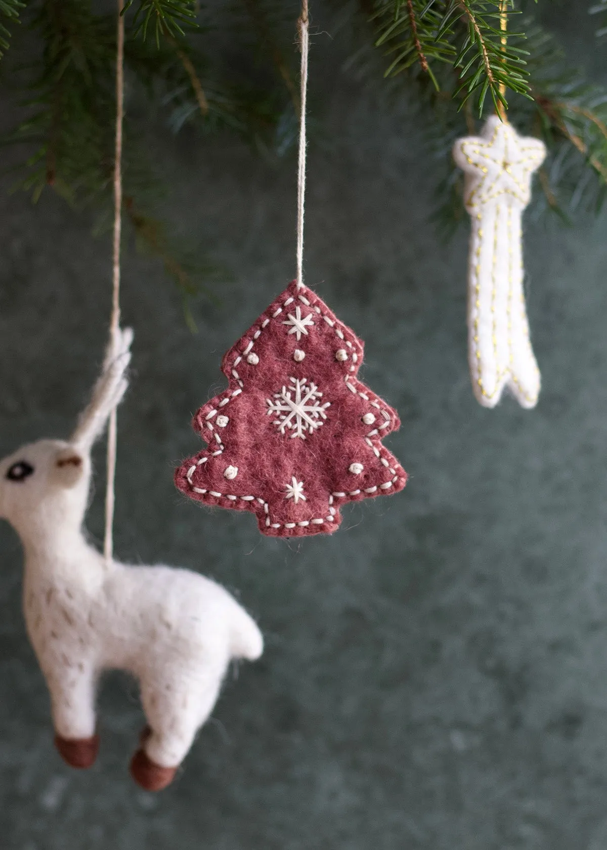 Felt and Wool Ornaments – Weldaad Authentic Interior - Aalsmeer