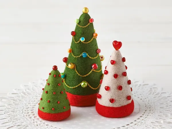 Felt Christmas Christmas Ornament Lots 260 Best Felt Christmas Ornaments  2026 – Handmade Holiday Decor – Ganapati Crafts