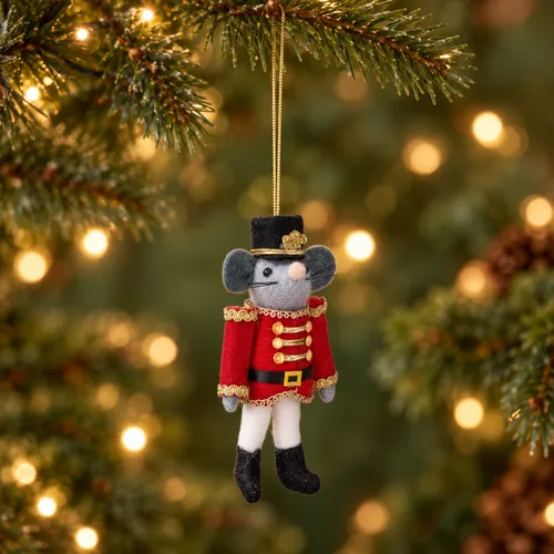 Felt Christmas Ornaments | Handmade, Folk Art & Kid-Friendly