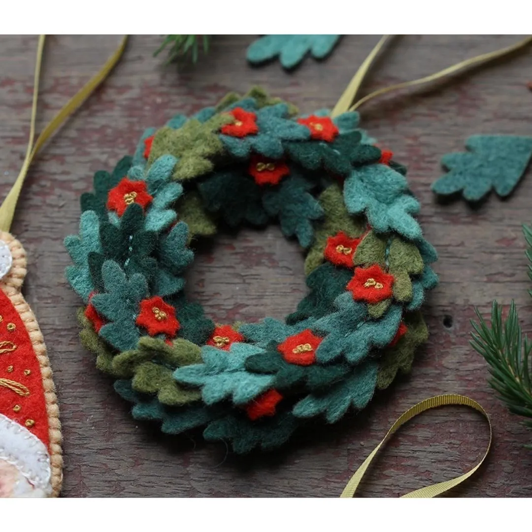Felt Ornament Kit - Wreath – Urban Sewciety
