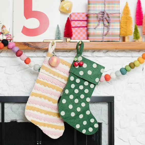 Felt Stockings - hello maypole
