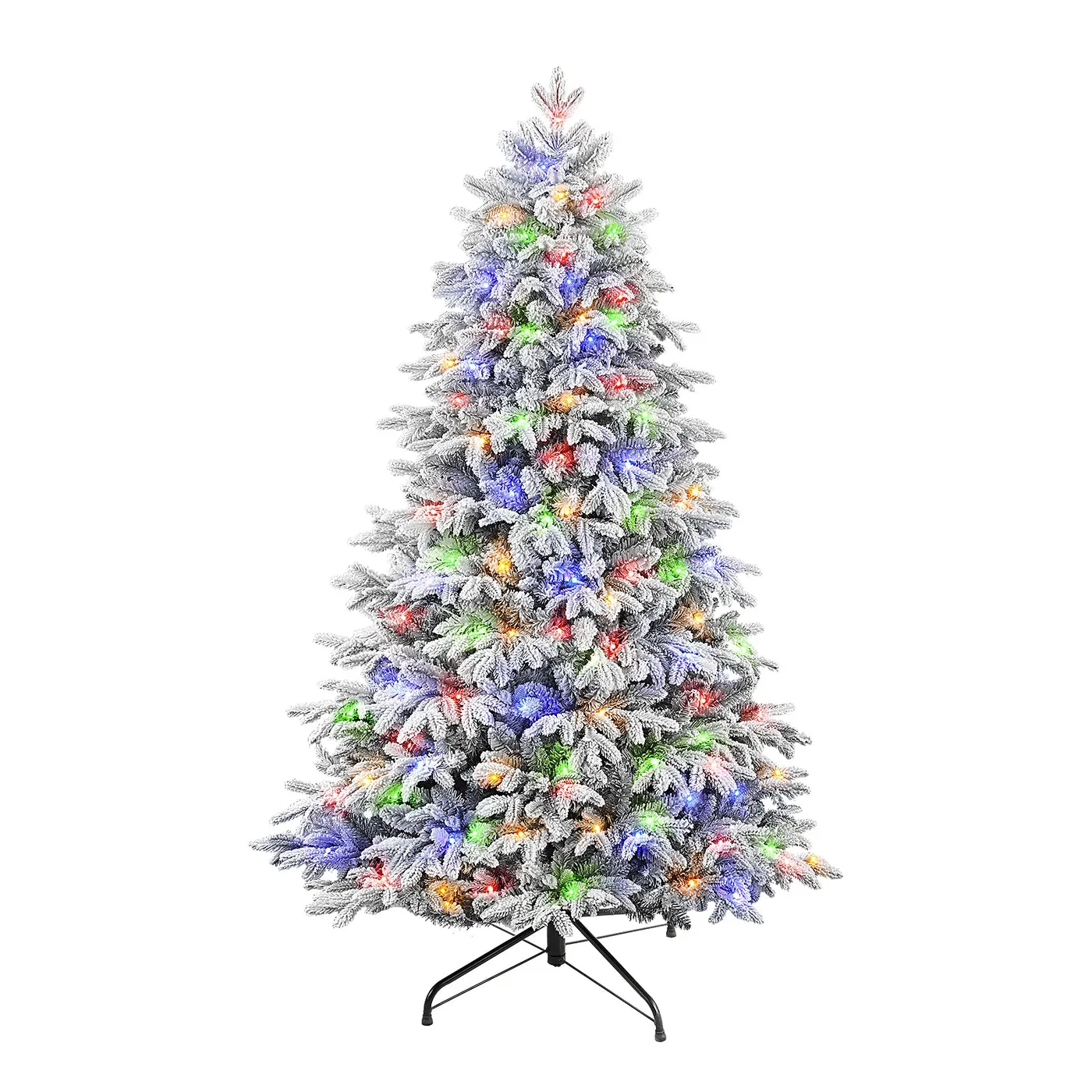 Flocked Artificial Christmas Trees - Elegant Holiday Decor | SHareconn