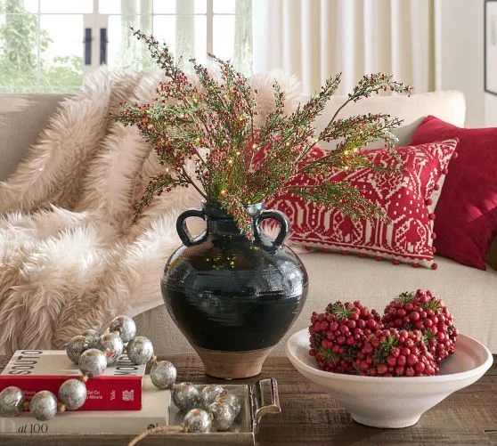 Floral Stems & Branches The Christmas Shop | Pottery Barn