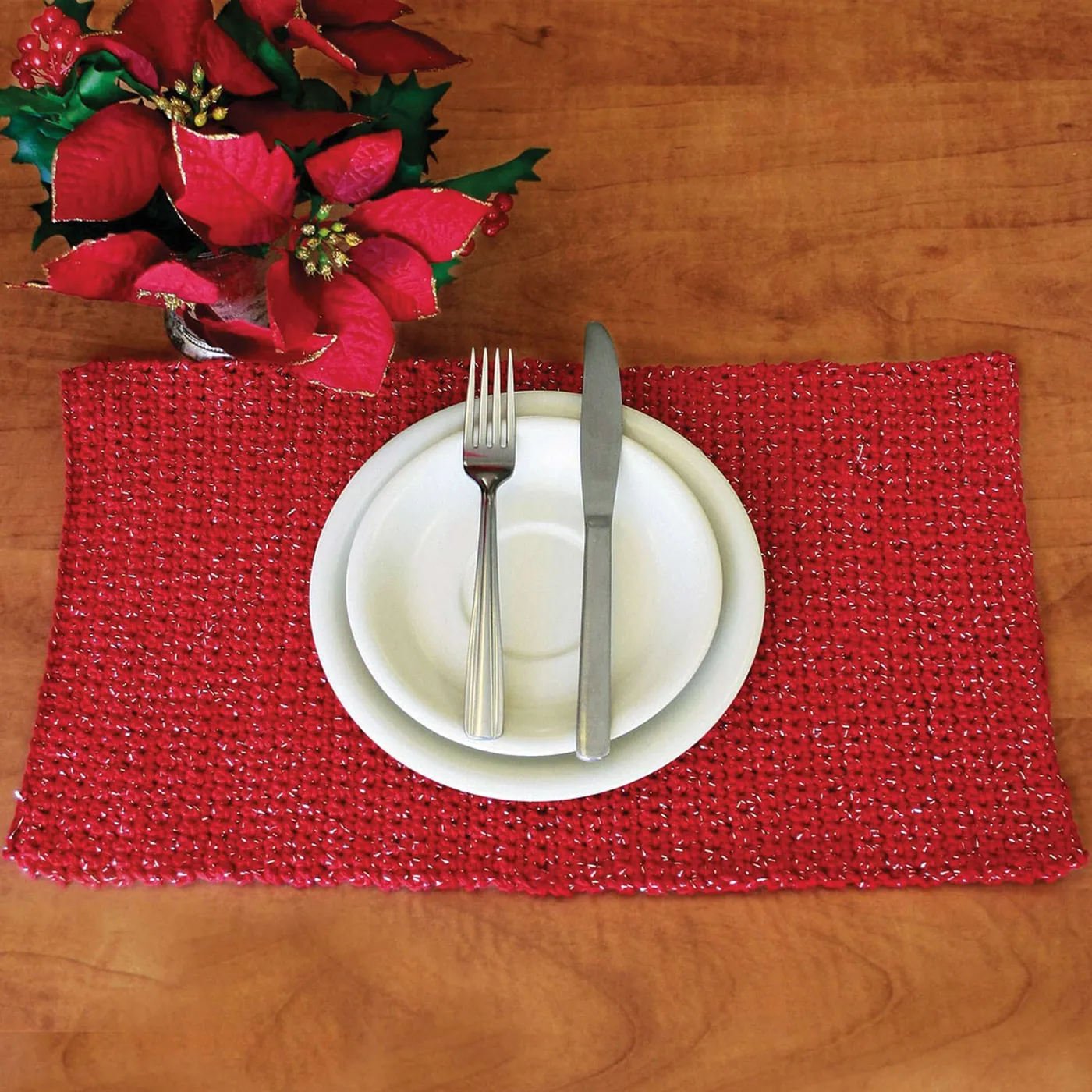 Free Beginner Bernat Placemats & Table Décor Patterns | Yarnspirations