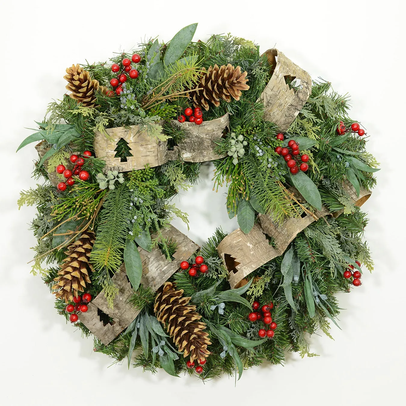 Fresh From The Forest Holiday Winter Wreath - Wreaths Unlimited