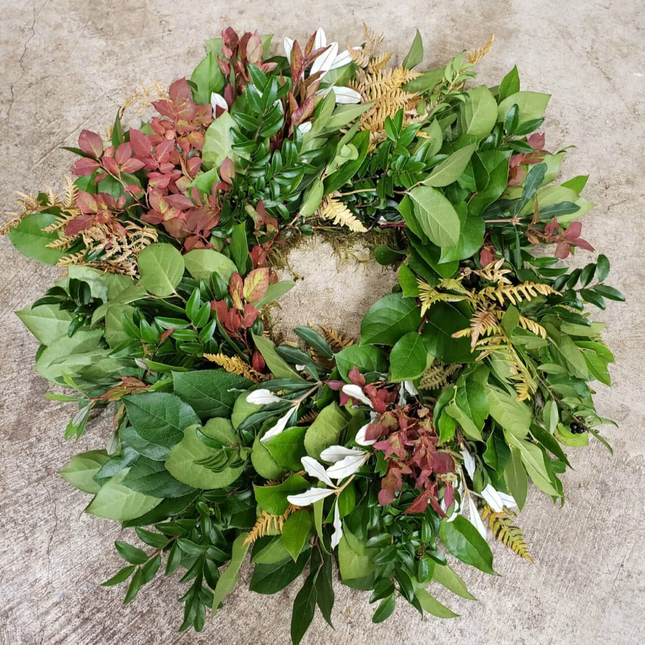Fresh Premium Woodland Series EverRing Wreath by Pacific Garland - Pacific  Garland, LLC