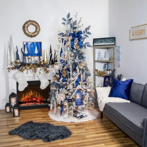 Frosted Twig Artificial Christmas Spray - 22' - White | Christmas
