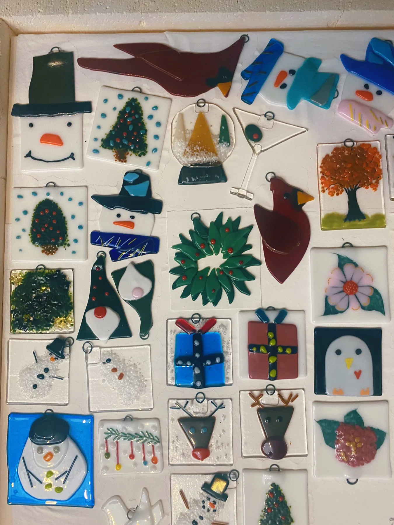 Fused Glass Holiday Ornaments | The Glass Source