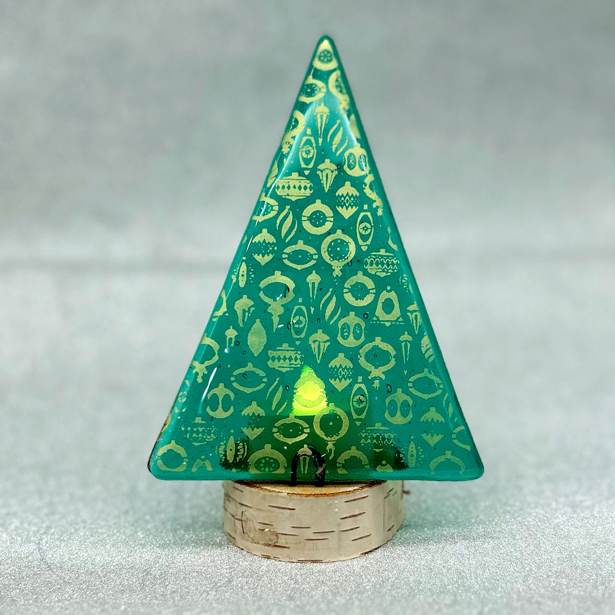 Fused Glass Holiday Tree – Lively Athletics