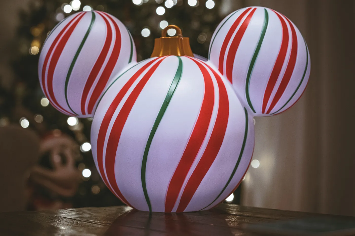 Giant Mickey Mouse Christmas Decoration
