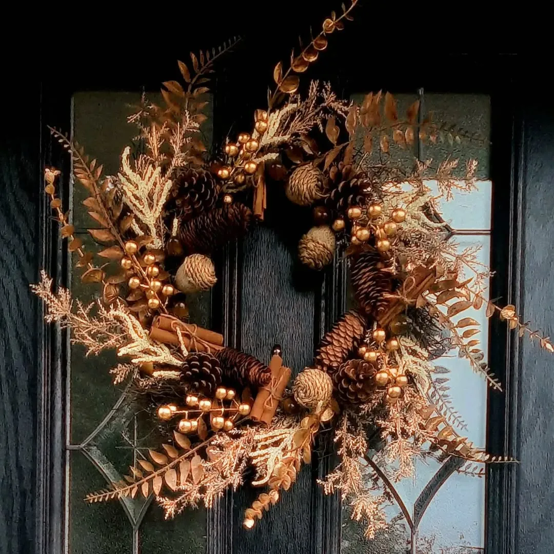 Gilded Elegance Frontgate Wreath 35 Winter Wreaths For Front Door Everyone's Using To Outshine Their Neighbors