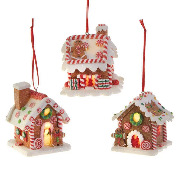 Gingerbread House Old World Christmas Miniature Ornaments Christmas Ornaments 2,200+ Handcrafted Tree Ornaments Old World